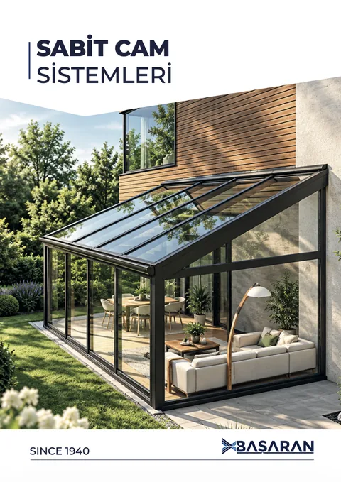 Sabit Cam Sistemleri katalog kapağı